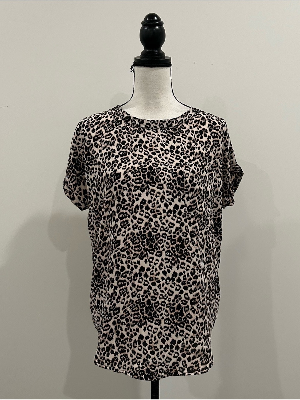 Buffalo David Bitton Leopard Print Blouse